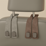 Premium Leather Headrest Hook
