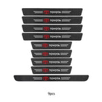 Carbon Fiber Sill Protector Stickers for Toyota