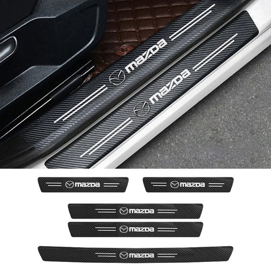 Mazda Car Door Sill Anti-Scratch Protector Stickers